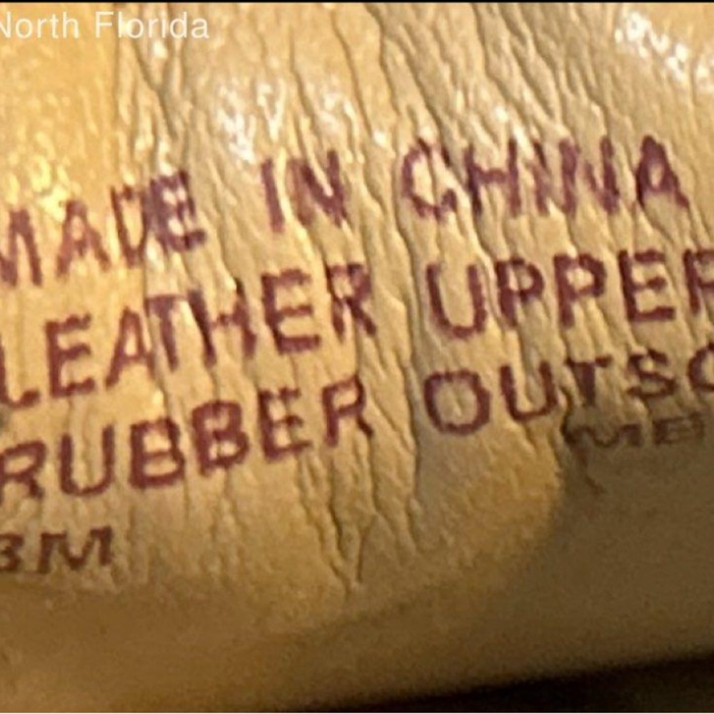 Michael Kors Red Leather Loafers with Gold Logo - Picture 8 of 9